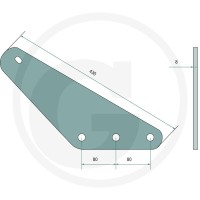 GRANIT Płyta mocująca 527527445 - Sklep PoltechParts