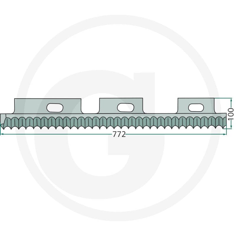 GRANIT Nóż tnący 52761465 - 52761465 - Sklep rolniczy PoltechParts