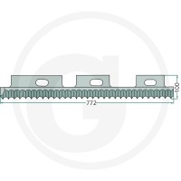 GRANIT Nóż tnący 52761465 - 52761465 - Sklep rolniczy PoltechParts