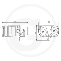 ERICH JAEGER Adapter 50751305655 - 50751305655 - Sklep rolniczy PoltechParts