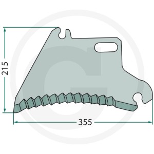 GRANIT Nóż 52502-101415F