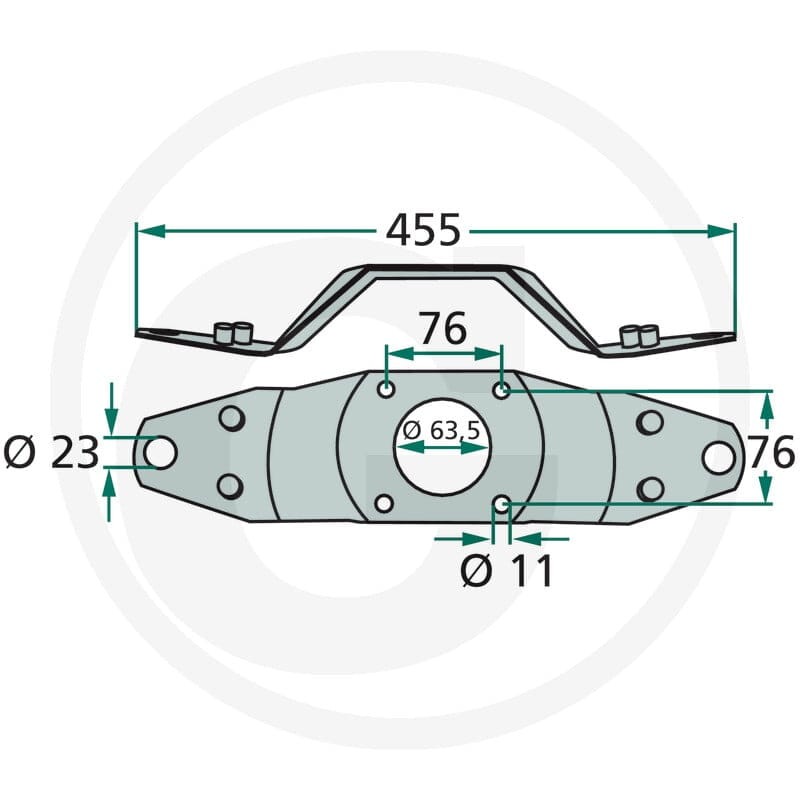 GRANIT Trzymak noża 525132294 - 525132294 - Sklep rolniczy PoltechParts