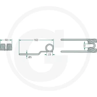 GRANIT Palec podbieracza 525278552.0 | poltechparts.pl