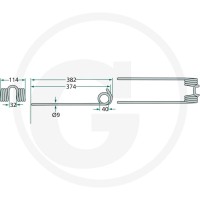 GRANIT Palec zgrabiarki pokosowej 52558600… | poltechparts.pl
