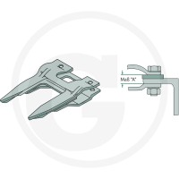 GRANIT Bagnet podwójny 525616 - 525616 - Sklep rolniczy PoltechParts