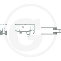 GRANIT Palec podbieracza 5259008950 | poltechparts.pl