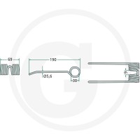 GRANIT Palec podbieracza 5259182390 | poltechparts.pl
