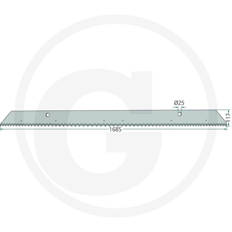 GRANIT Nóż tnący 527123972 - 527123972 - Sklep rolniczy PoltechParts