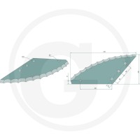 GRANIT Nóż 527527156 - 527527156 - Sklep rolniczy PoltechParts
