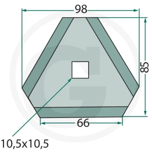 GRANIT Nóż 527527303