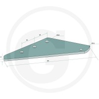 GRANIT Wzmocnienie noża 527527512 - 527527512 - Sklep rolniczy PoltechParts