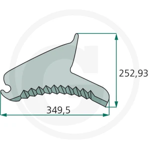 GRANIT Nóż 52500016F
