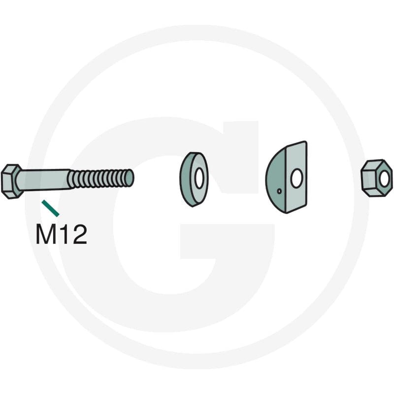 GRANIT Montaż kpl. 52506581529 - 52506581529 - Sklep rolniczy PoltechParts