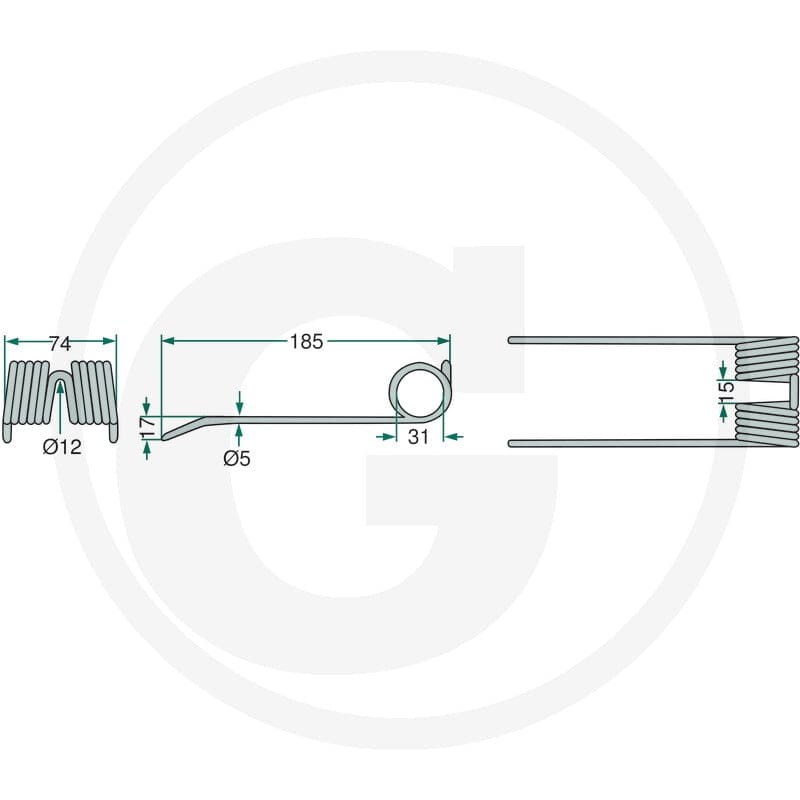 GRANIT Palec podbieracza 525683310 | poltechparts.pl