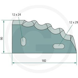 GRANIT Nóż 527527404