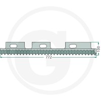 GRANIT Nóż tnący 52761463 - 52761463 - Sklep rolniczy PoltechParts