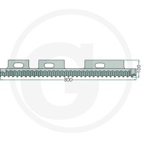 GRANIT Nóż tnący 52761464 - 52761464 - Sklep rolniczy PoltechParts