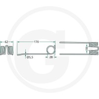GRANIT Palec podbieracza 52506296285 | poltechparts.pl