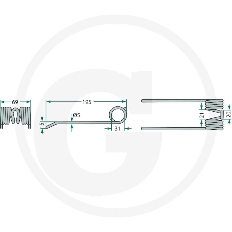 GRANIT Palec podbieracza 5250940522500 | poltechparts.pl