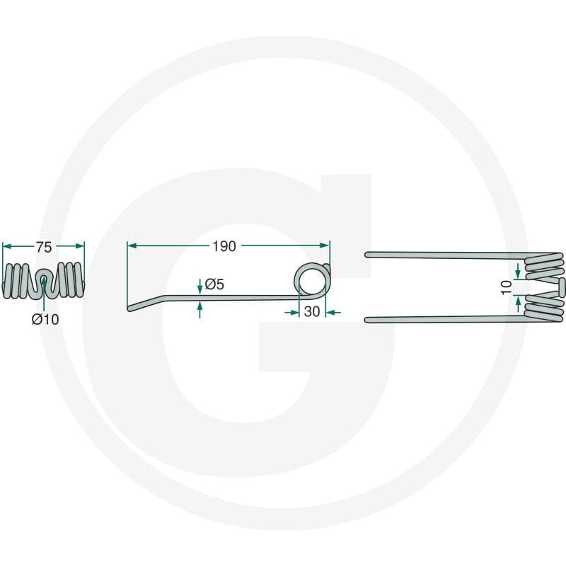 GRANIT Palec podbieracza 5250940526700 | poltechparts.pl