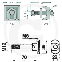 GRANIT Śruba 525153049.1 - Sklep PoltechParts