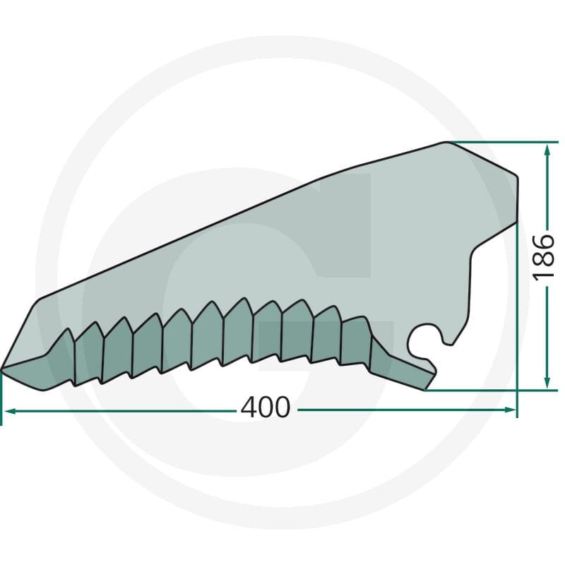 GRANIT Nóż 525347216.7F - 525347216.7F - Sklep rolniczy PoltechParts