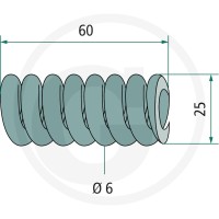 GRANIT Sprężyna dociskowa 525435181F - Sklep PoltechParts