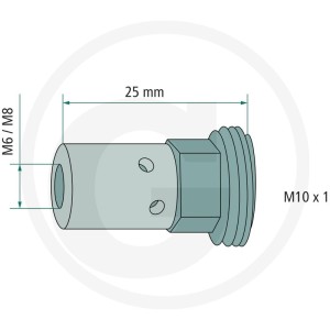 GRANIT Końcówka M6 500534101