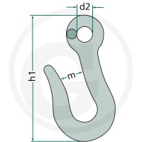 Hak do łańcucha 4603780060300 - Sklep PoltechParts