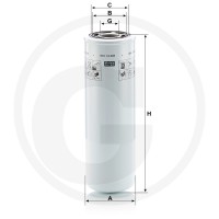 MANN FILTER Filtr oleju silnikowego 565WH12005 - 565WH12005 - Sklep rolniczy PoltechParts