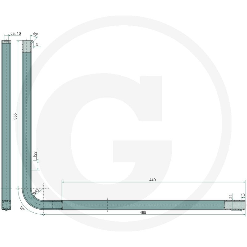 GRANIT TELESKOP-ROHR 65406981 - Sklep PoltechParts