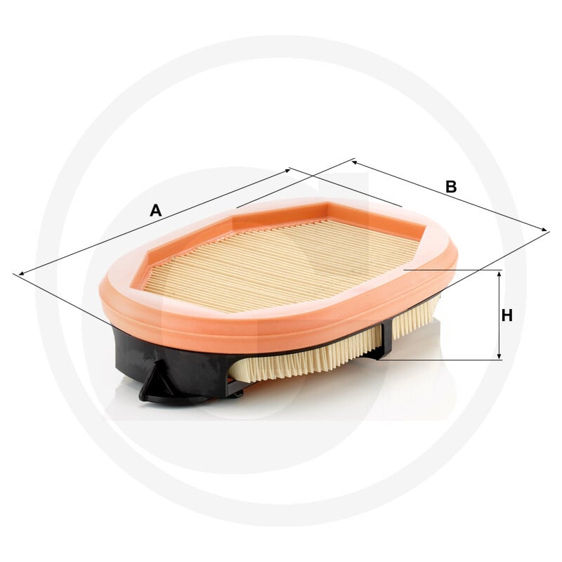 MANN FILTER Filtr powietrza 565CF2125.1 - 565CF2125.1 - Sklep rolniczy PoltechParts