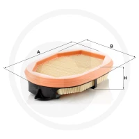 MANN FILTER Filtr powietrza 565CF2125.1 - 565CF2125.1 - Sklep rolniczy PoltechParts