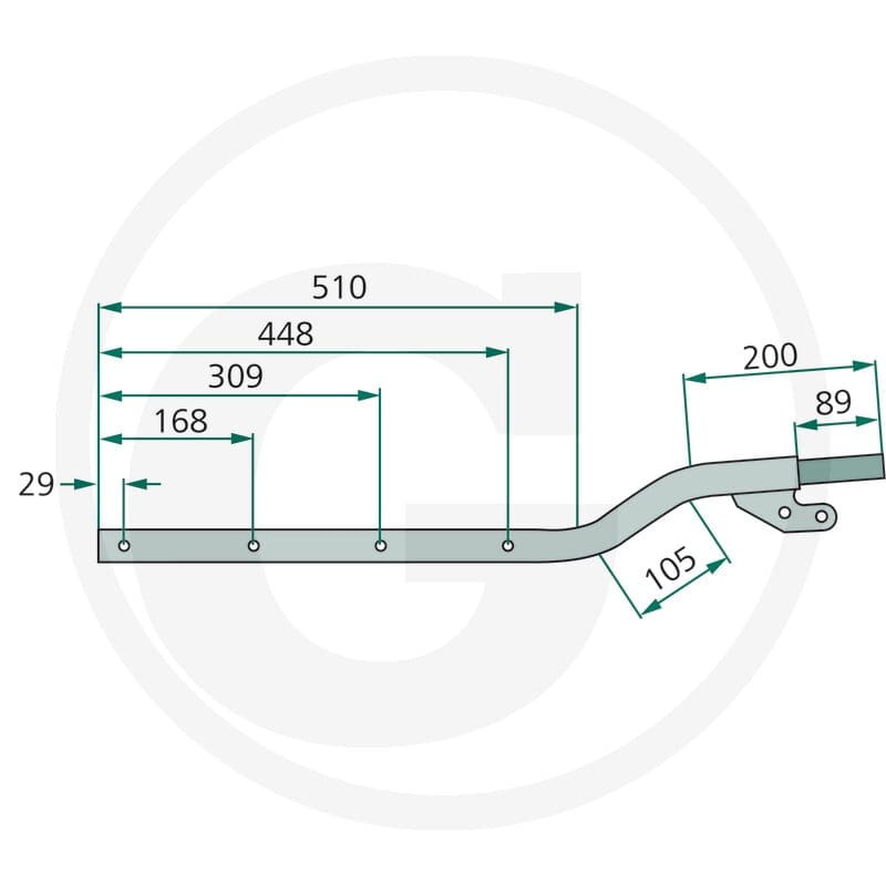 GRANIT Ramię palca 64757720820F - Sklep PoltechParts