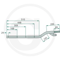 GRANIT Ramię palca 64757720820F - Sklep PoltechParts
