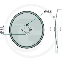 GRANIT Talerz 1800280007 - Sklep PoltechParts