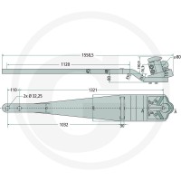 Walterscheid Płyta nośna 770KBA8345OBW15 | poltechparts.pl