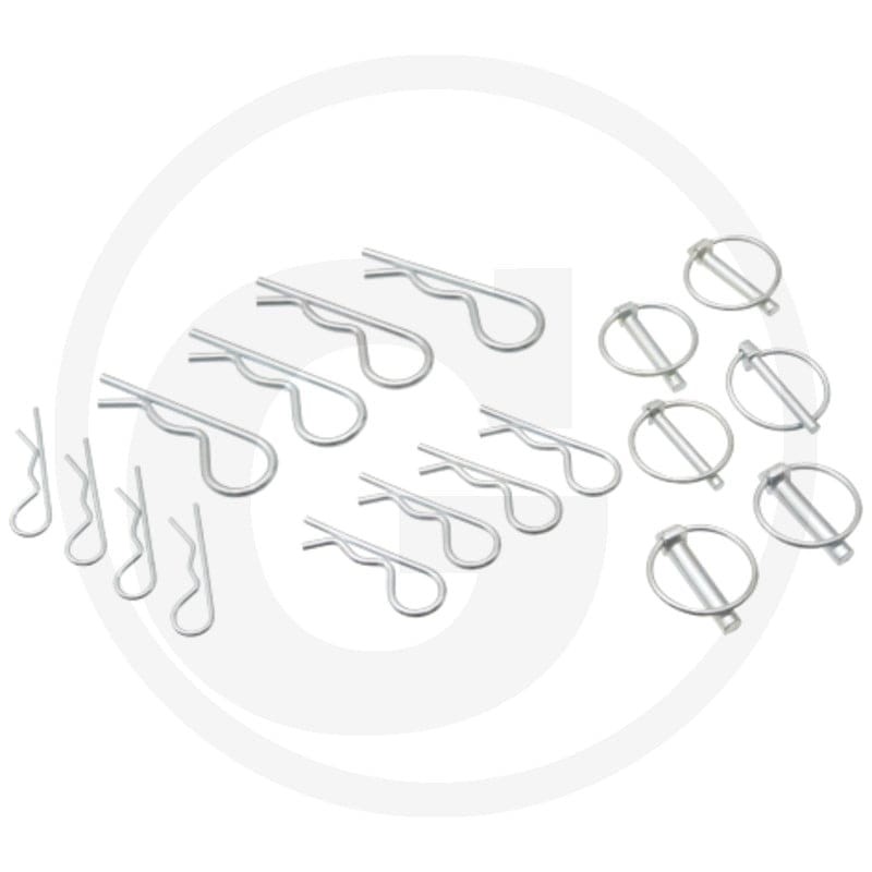 Blister Zestaw zawleczek zatrzaskowych / sprężys 4990364