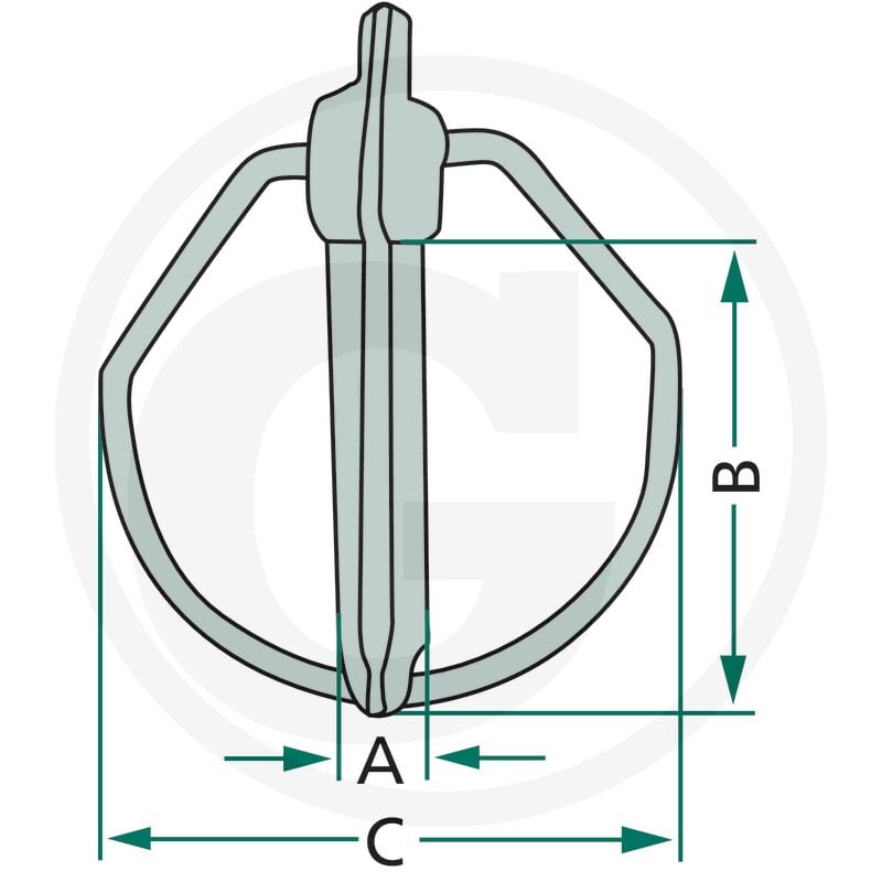Blister Zestaw zawleczek zatrzaskowych 4990029 - 4990029 - Sklep rolniczy PoltechParts
