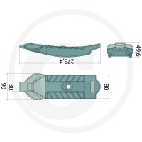 GRANIT ENDURANCE CARBIDE Ostry punkt 179176663 - 179176663 - Sklep rolniczy PoltechParts