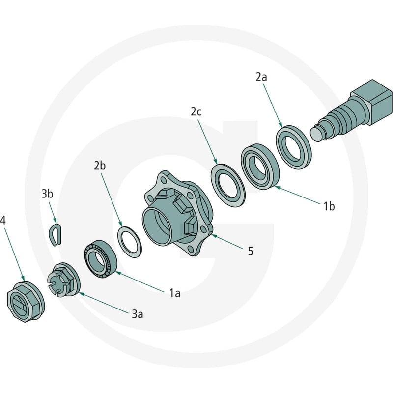 A.D.R Zestaw łożysk 2209RCQC - Sklep PoltechParts