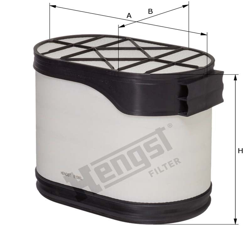 Hengst Filtr powietrza 11037511 - 11037511 - Sklep rolniczy PoltechParts