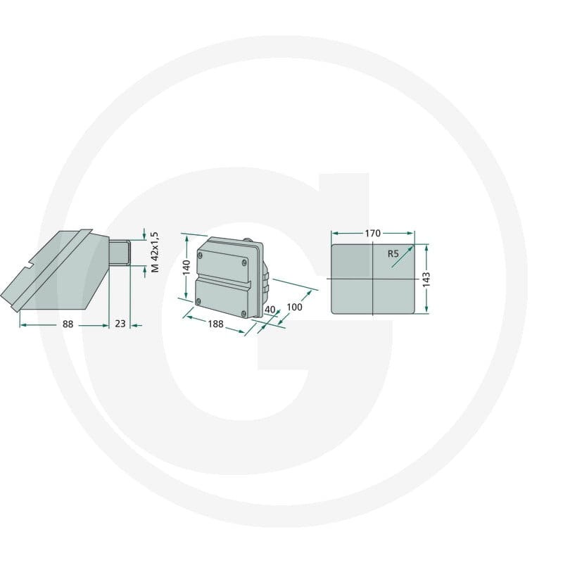 Cobo Lampa tylna 22702284000 - 22702284000 - Sklep rolniczy PoltechParts