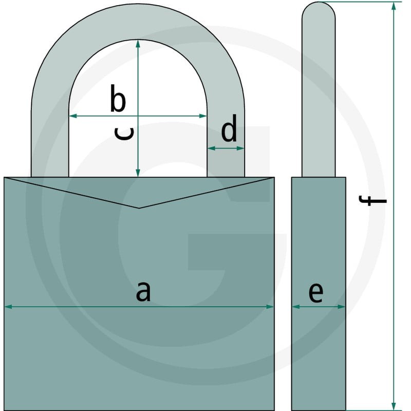 ABUS Kłódka 500100704 - Sklep PoltechParts