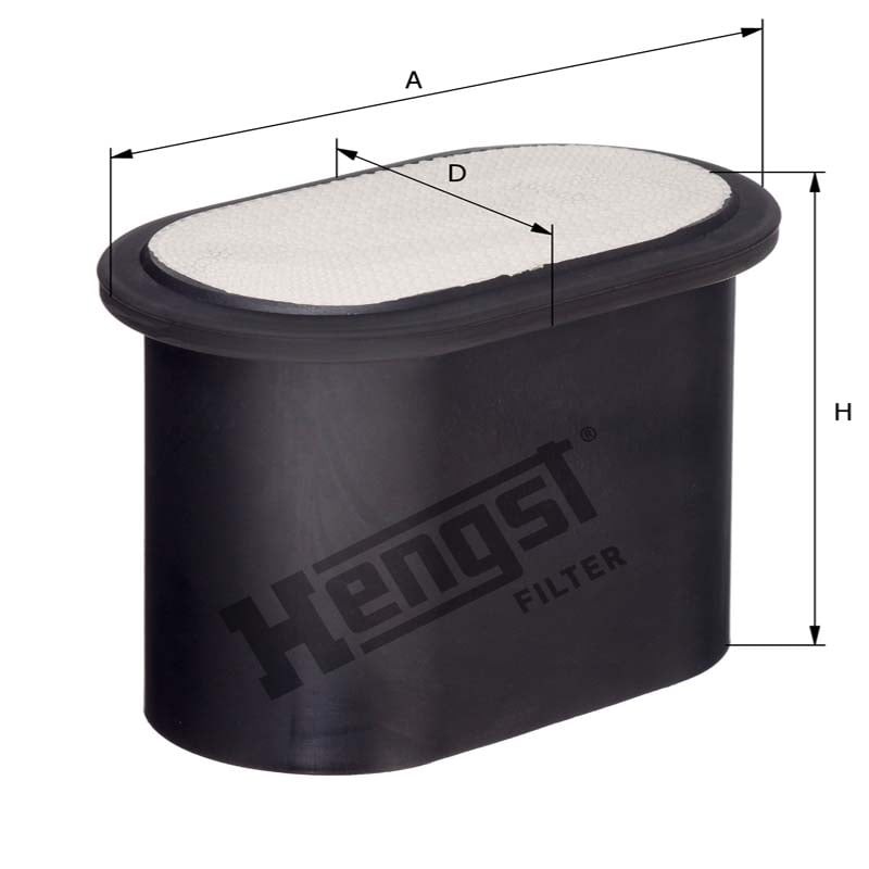 Hengst Filtr powietrza 12076915 - 12076915 - Sklep rolniczy PoltechParts