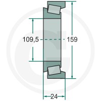 GRANIT Łożysko 72712049 - 72712049 - Sklep rolniczy PoltechParts