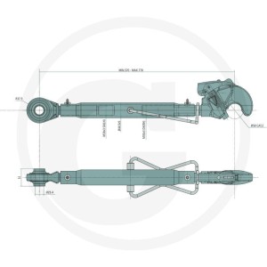 GRANIT Łącznik górny mechaniczny 20000173