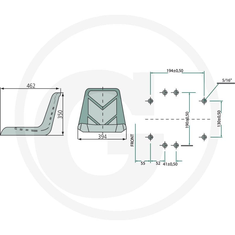 GRANIT Siedzenie 25270094 - Sklep PoltechParts