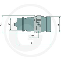 Faster Wtyczka 15L 86004423 - 86004423 - Sklep rolniczy PoltechParts