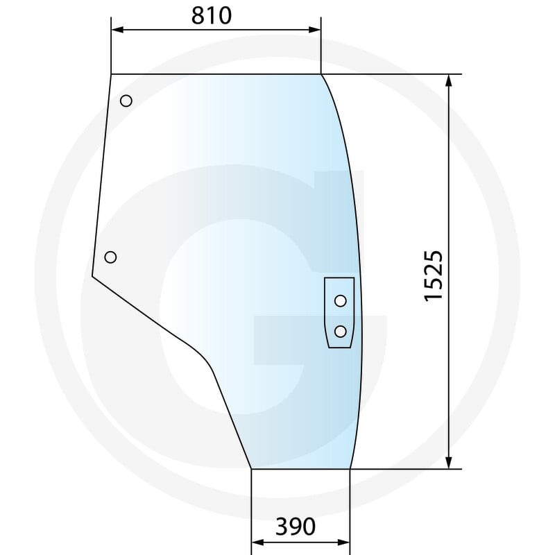 GRANIT Szyba drzwi 65015049